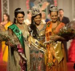Winners of Miss India Worldwide 2012: Alana Seebarran, Anvita Sudarshan, Olivia Rose Bourrillon